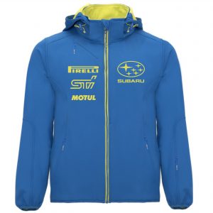 ShoftShell con Capucha Subaru World Rally Team