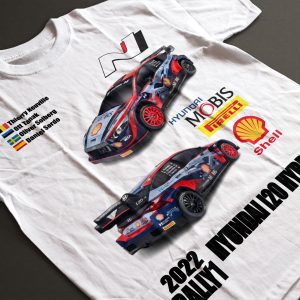Camiseta Equipo Hyundai Shell Mobis World Rally Team 2022