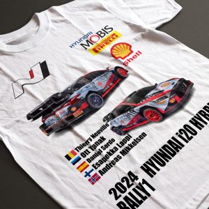 Camiseta Equipo Hyundai Shell Mobis World Rally Team 2024