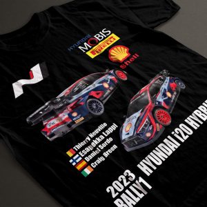 Camiseta Equipo Hyundai Shell Mobis World Rally Team 2023