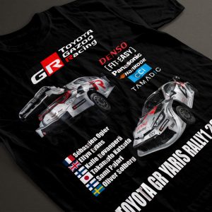 Camiseta Equipo Toyota Yaris Rally1 2025 Silver Edition