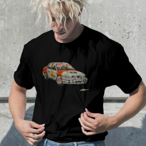 Camiseta Emblemática del Mitsubishi Galant VR4 de Ricardo Avero y Mario López