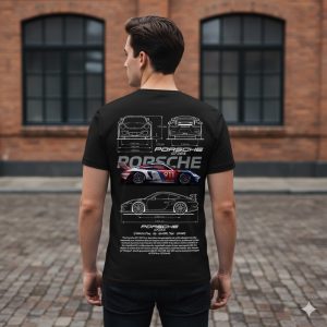 Camiseta Porsche GT3 RS Rojo