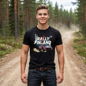 Camiseta Rally Finlandia Hyundai i20 Rally1