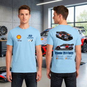 Camiseta Hyundai Shell Mobis World Rally Team 2026